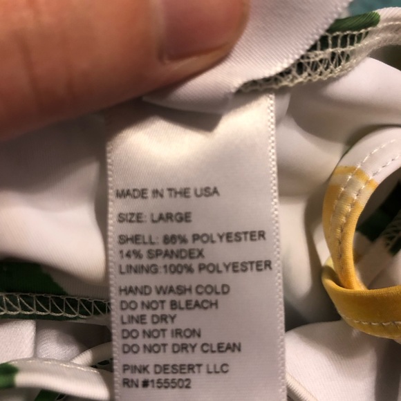 The Pink Desert Peplum top - Picture 3 of 4